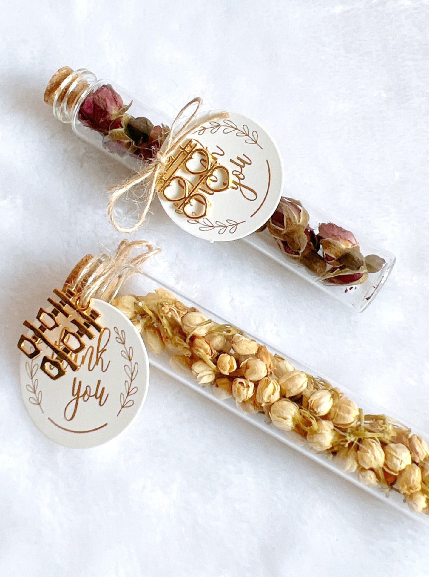 Flower Tea Test Tube