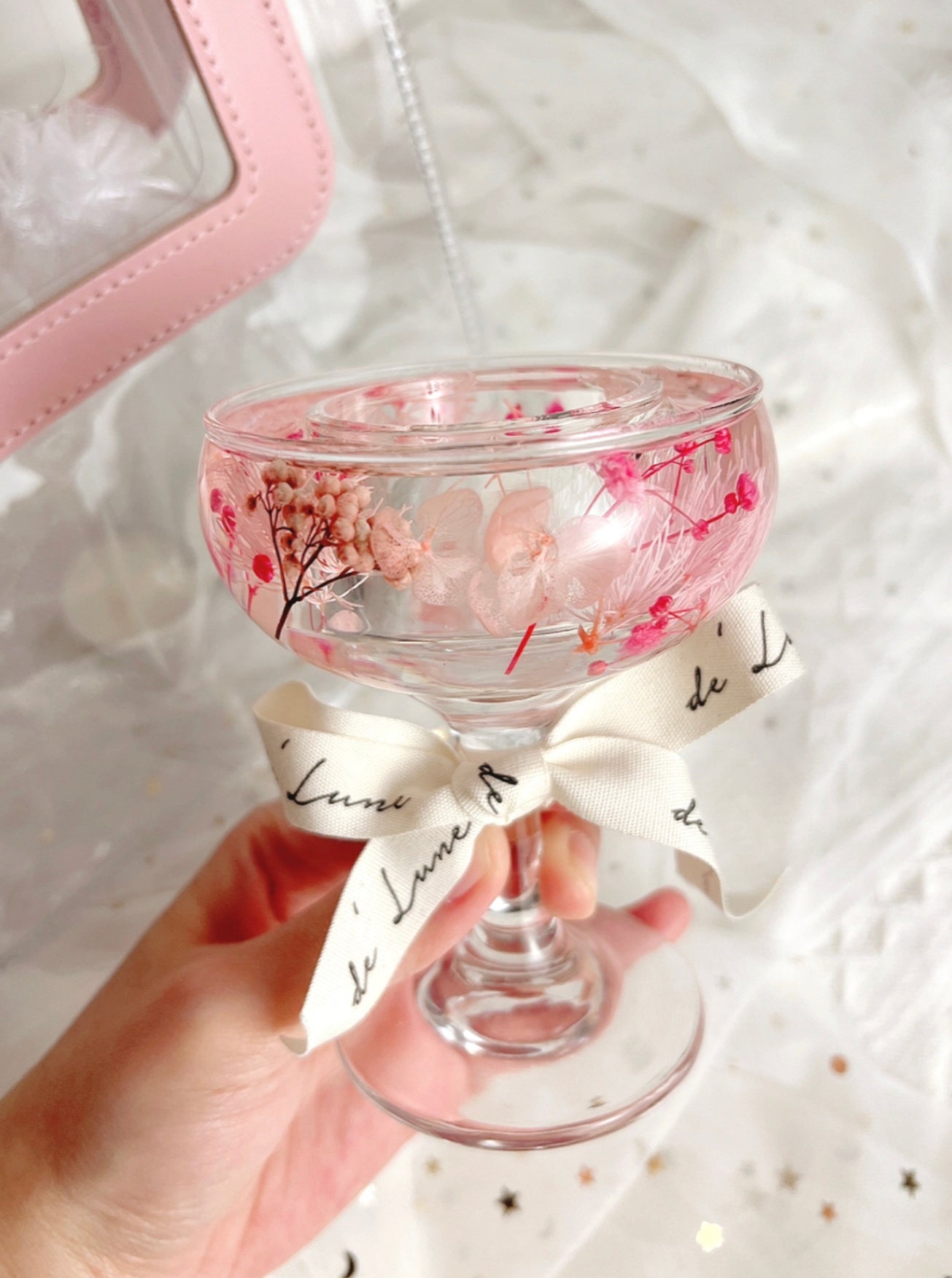 Enchanted Crystal Candle Holder