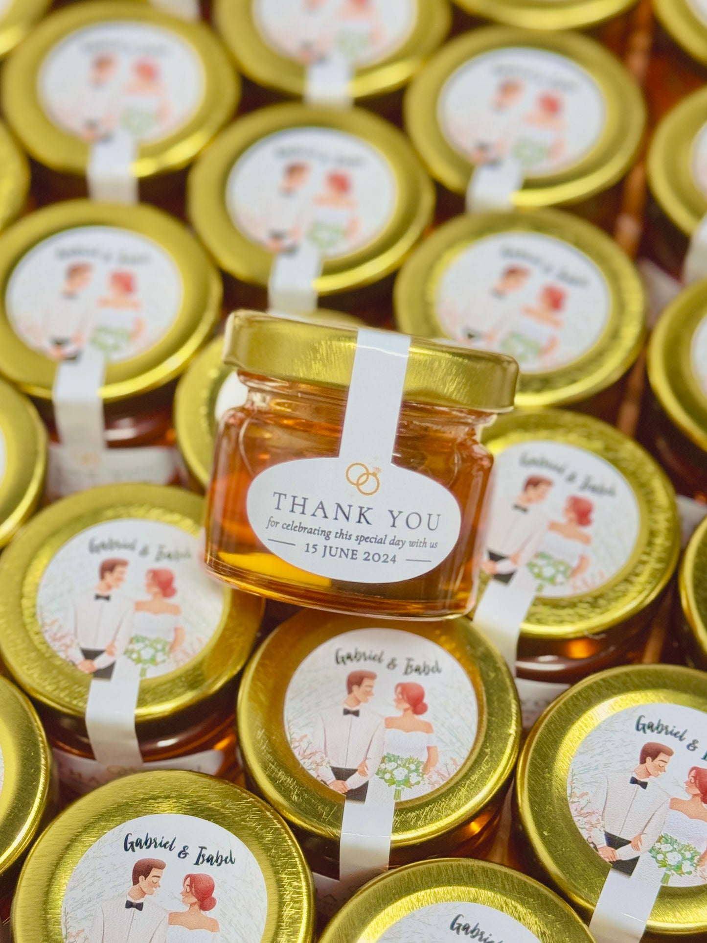 Luxe Golden Honey Door Gift