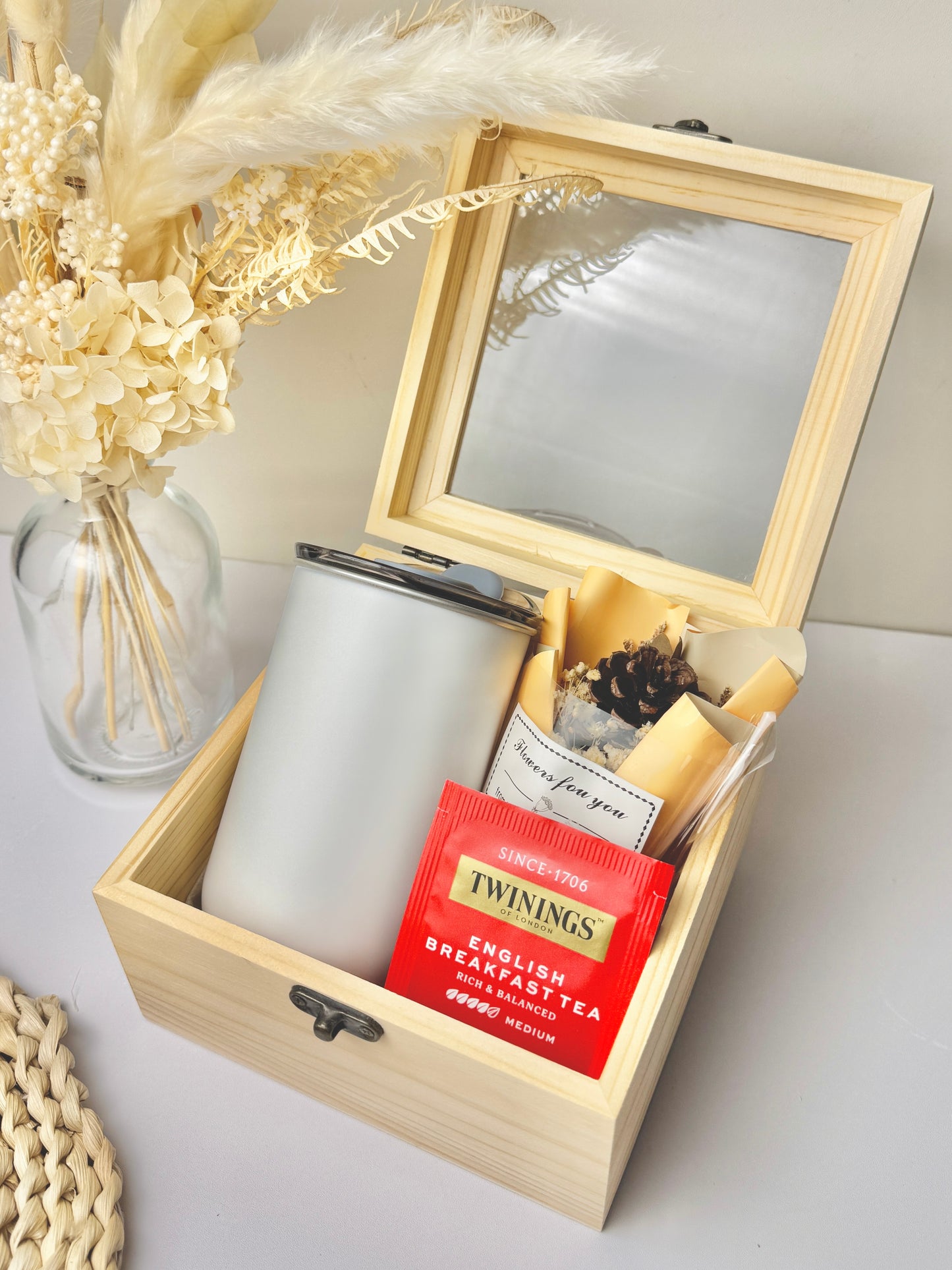 Morning Bliss Tea & Bloom Set