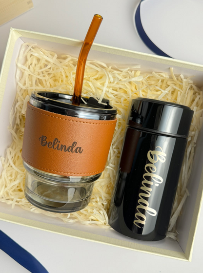 Personalised Tumbler Gift Set