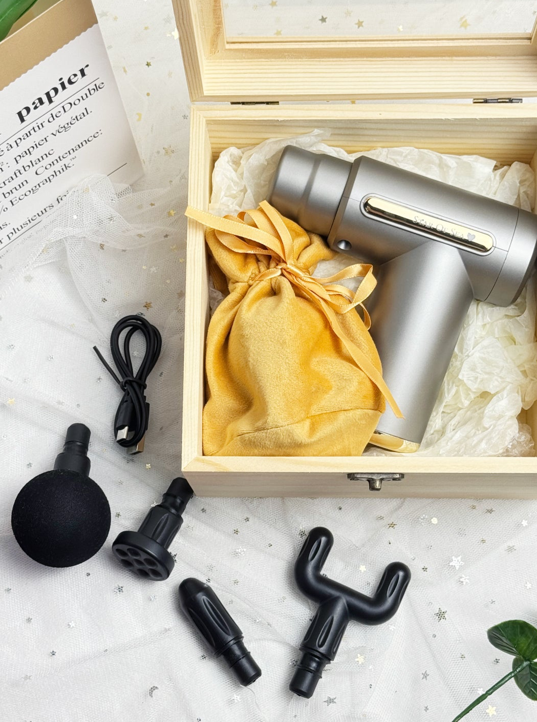 Personalised Massage Gun Gift Set